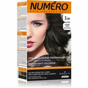 Brelil Numéro Permanent Coloring farba na vlasy odtieň 3.00 Dark Brown 125 ml vyobraziť