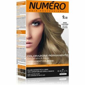 Brelil Numéro Permanent Coloring farba na vlasy odtieň 9.10 Very Light Ash Blonde 125 ml vyobraziť