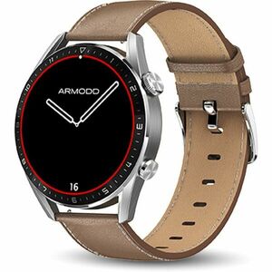 ARMODD Silentwatch 5 Pro inteligentné hodinky farba Silver/Leather 1 ks vyobraziť