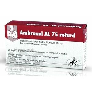 Ambroxol AL 75 retard cps plg 75 mg 1x20 ks vyobraziť