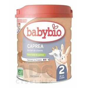 BabyBIO CAPREA 2 následné dojčenské bio kozie mlieko (od ukonč. 6. do 12 mesiacov) 1x800 g vyobraziť