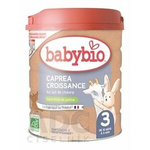 BabyBIO CAPREA 3 následné dojčenské bio kozie mlieko (od ukonč. 10. mesiaca) 1x800 g vyobraziť