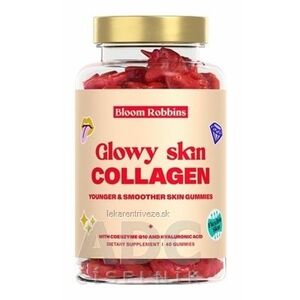 Bloom Robbins Glowy Skin - COLLAGEN žuvacie pastilky - gumíky, jednorožci 1x40 ks vyobraziť