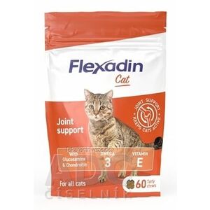 Flexadin Cat žuvacie tablety pre mačky 1x60 ks vyobraziť