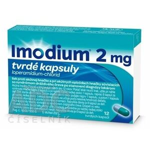 Imodium cps dur 2 mg (blis.PVC/Al) 1x12 ks vyobraziť