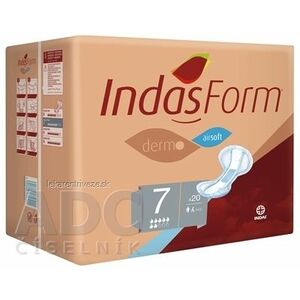 IndasForm 7 M plienky vkladacie anatomické 1x20 ks vyobraziť