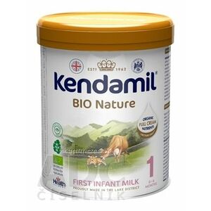 KENDAMIL 1 BIO Nature počiatočná dojčenská mliečna výživa s DHA (0 - 6 mesiacov) 1x800 g vyobraziť