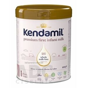 KENDAMIL Premium 1 DHA+ počiatočná mliečna dojčenská výživa (od narodenia) 1x800 g vyobraziť