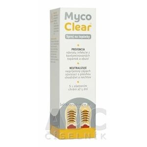 Myco Clear Sprej na topánky 1x100 ml vyobraziť