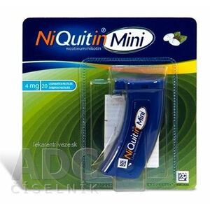 NiQuitin Mini 4 mg vyobraziť