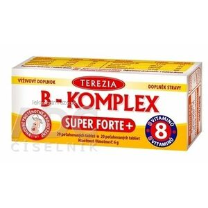 TEREZIA B-KOMPLEX SUPER FORTE+ tbl 1x20 ks vyobraziť