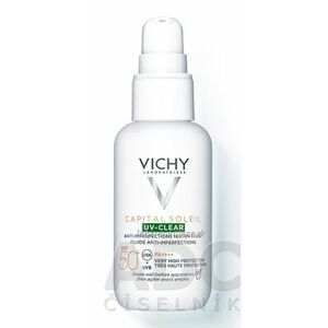 VICHY CAPITAL SOLEIL UV-CLEAR SPF50+ fluid proti nedokonalostiam pleti s ochranným faktorom 1x40 ml vyobraziť