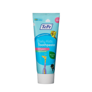 TePe Daily Kids zubná pasta pre deti od 3 do 6 rokov, 75 ml vyobraziť