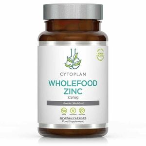 Wholefood Zinc - Zinok z rastlinného zdroja, 60 kapsúl vyobraziť