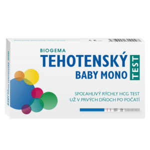 Biogema Test tehotenský BABY mono 1ks vyobraziť