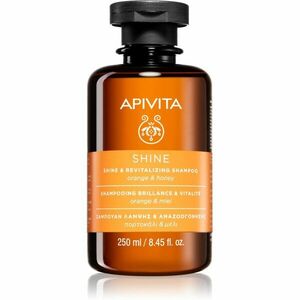 Apivita Holistic Hair Care Orange & Honey revitalizačný šampón pre posilnenie a lesk vlasov 250 ml vyobraziť