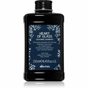 Davines Heart of Glass Silkening Shampoo jemný čistiaci šampón pre blond vlasy 250 ml vyobraziť