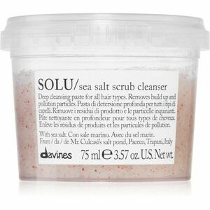 Davines Essential Haircare SOLU Sea Salt Scrub Cleanser čistiaci peeling pre všetky typy vlasov 75 ml vyobraziť