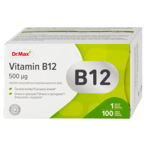 Dr.Max Vitamín B12 500 µg vyobraziť