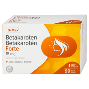 Dr.Max Betakarotén Forte 15 mg vyobraziť