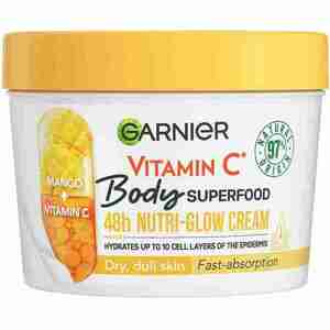 Garnier Body Food Glow Cream mango + vitamín C, 380 ml vyobraziť