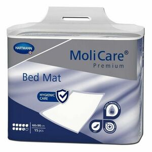 MOLICARE Premium Bed Mat Inkontinenčná podložka 9 kvapiek 60 x 90 cm 15 kusov vyobraziť