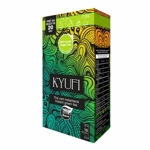 KYUFI Instant Green tea instantný nápoj 15 x 0, 9 g vyobraziť
