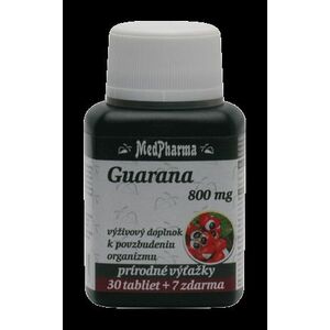 Medpharma Guarana 800 mg 37 tbl vyobraziť