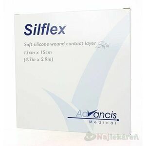 Silflex krytie na rany nepriľnavé 12x15cm 10ks, Doprava zadarmo vyobraziť