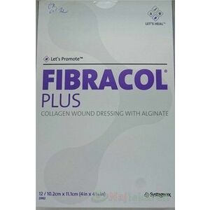 Fibracol Plus kolagénový obväz s alginátom 10, 2 cm x 11, 1 cm, 12 ks, Doprava zadarmo vyobraziť