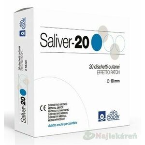 Saliver - 20 náplasť na odstr. bradavíc s kys. salicylovou Ø 10 mm, 1x20 ks vyobraziť