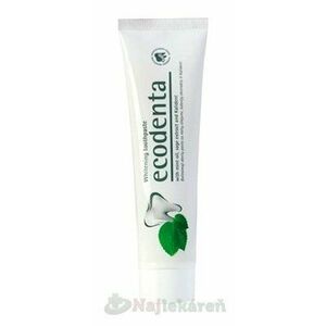Ecodenta Toothpaste Whitening ANTI Coffee & Tobacco 100 ml vyobraziť