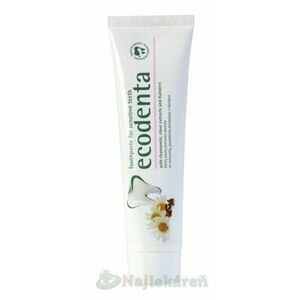 Ecodenta zubná pasta pre citlivé zuby s harmančekom klinčekmi a Kalidentem (Toothpaste For Sensitive Teeth) 100 ml vyobraziť