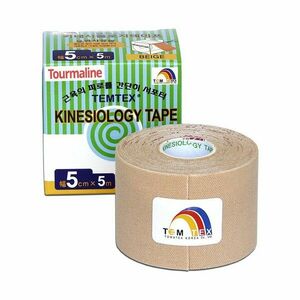TEMTEX KINESOLOGY TAPE - tejpovacia páska (5 cm x 5 m) béžová 1x1 ks vyobraziť