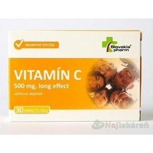Slovakiapharm VITAMÍN C 500 mg long effect, Akcia vyobraziť