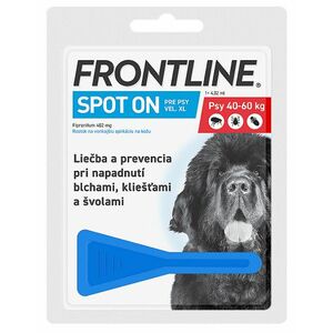 FRONTLINE Spot-on pipeta proti kliešťom a blchám pre psy XL 4, 02ml vyobraziť