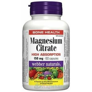 Webber Naturals Magnesium 150 mg 60 cps vyobraziť