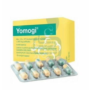 Yomogi na liečbu akútnej hnačky 250 mg 10 kapsúl vyobraziť