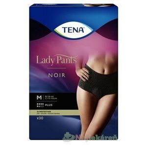 TENA Lady Pants Plus Noir M čierne dámske naťahovacie inkontinenčné nohavičky 30ks vyobraziť
