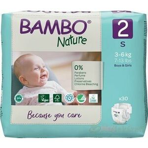 BAMBO 2 (3-6 kg) detské plienky priedušné 30 ks vyobraziť