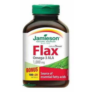 Jamieson Flax Omega - 3 ALA 1000mg 200tbl, Exspirácia!, Akcia vyobraziť