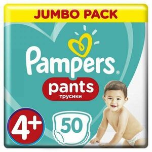 PAMPERS Nohavičky plienkové Active Babydry 4+ MAXI+ 9-15kg 50ks Jumbo Pack vyobraziť