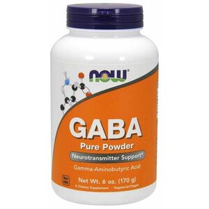 GABA Pure Powder - NOW Foods, 170g vyobraziť