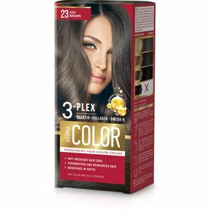 Farba na vlasy - popolová hnedá č. 23 Aroma Color vyobraziť