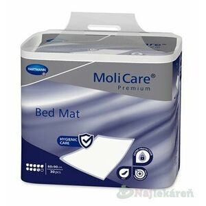 MoliCare Premium Bed Mat 9 kvapiek hygienické podložky 60x90 cm vyobraziť
