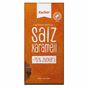 Čokoláda s príchuťou slaný karamel - Xucker, 80g vyobraziť