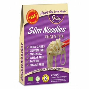 BIO Cestoviny Slim Pasta Noodles Thai Style - Slim Pasta, 270g vyobraziť