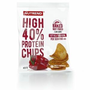 High Protein Chips - Nutrend, soľ, 40g vyobraziť