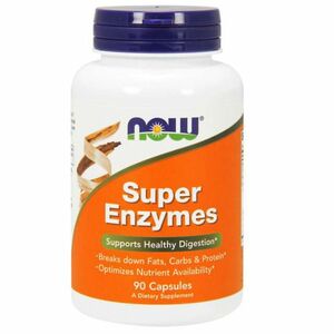 Super Enzymes - NOW Foods, 90cps. vyobraziť