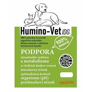 Humino-Vet IDG 100% prírodný leonardit pre všetky druhy zvierat na podporu imunity 100g vyobraziť